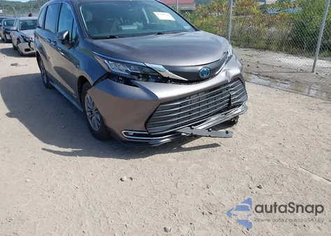 2021 Toyota Sienna Xle из США, поврежденный, VIN 5TDYSKFC6MS012649